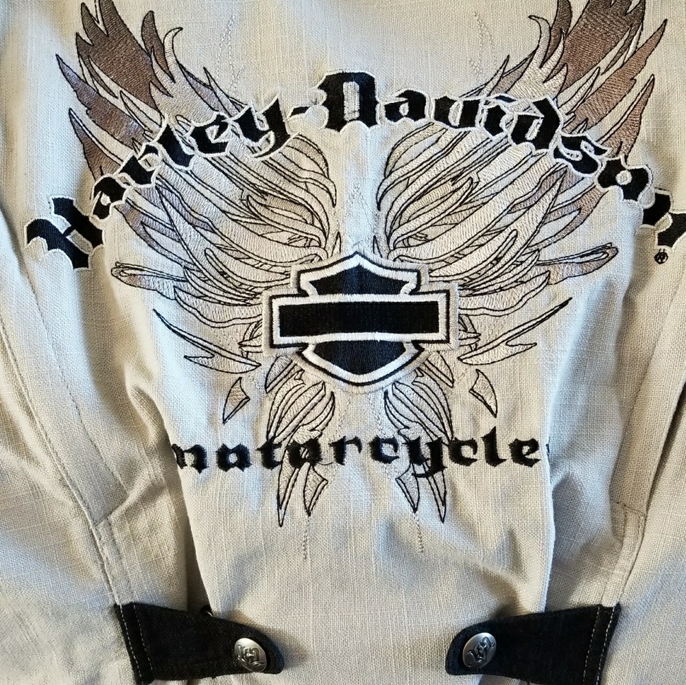 Cotton Armored Harley jacket